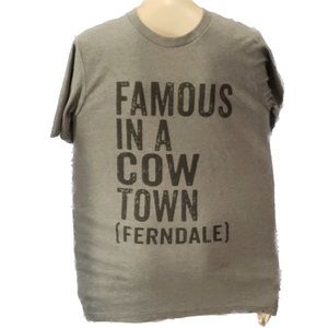 Ferndale cow town t-shirt size med